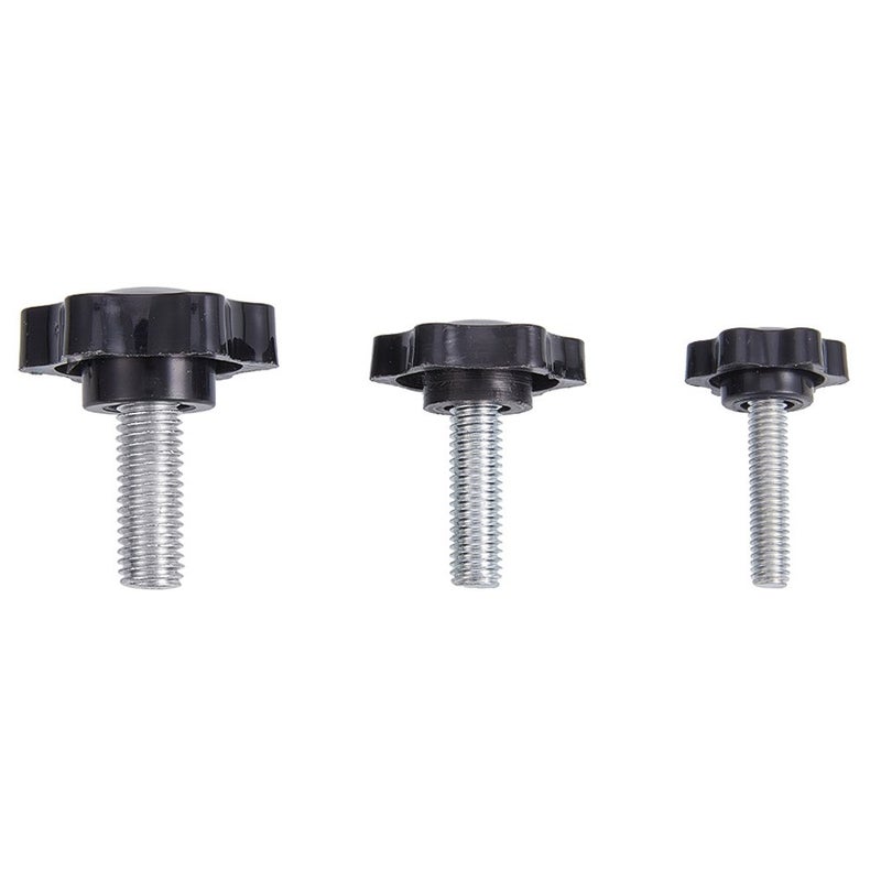 INCREWAY 24pcs Thumb Screw, M6/M8/M10x25mm Star Head Knob Tightening Screw Thumbscrew - Image 3